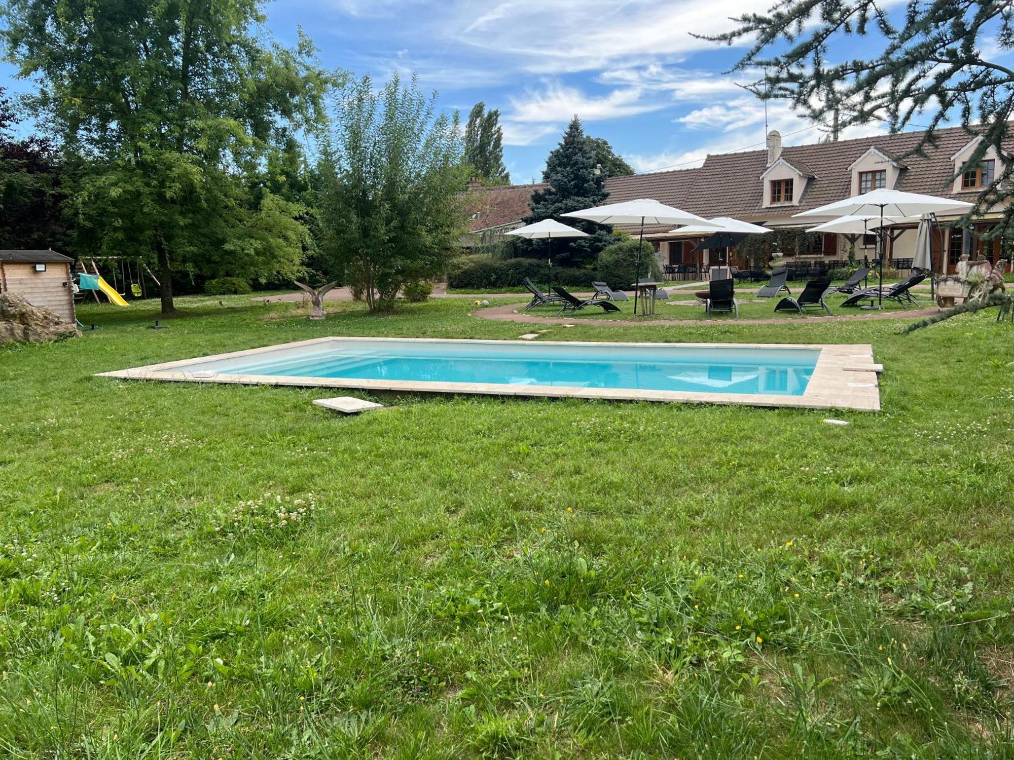 La Cle Des Champs - Les Grais 1H10 De Paris Villa Bazoches-sur-le-Betz Exterior foto